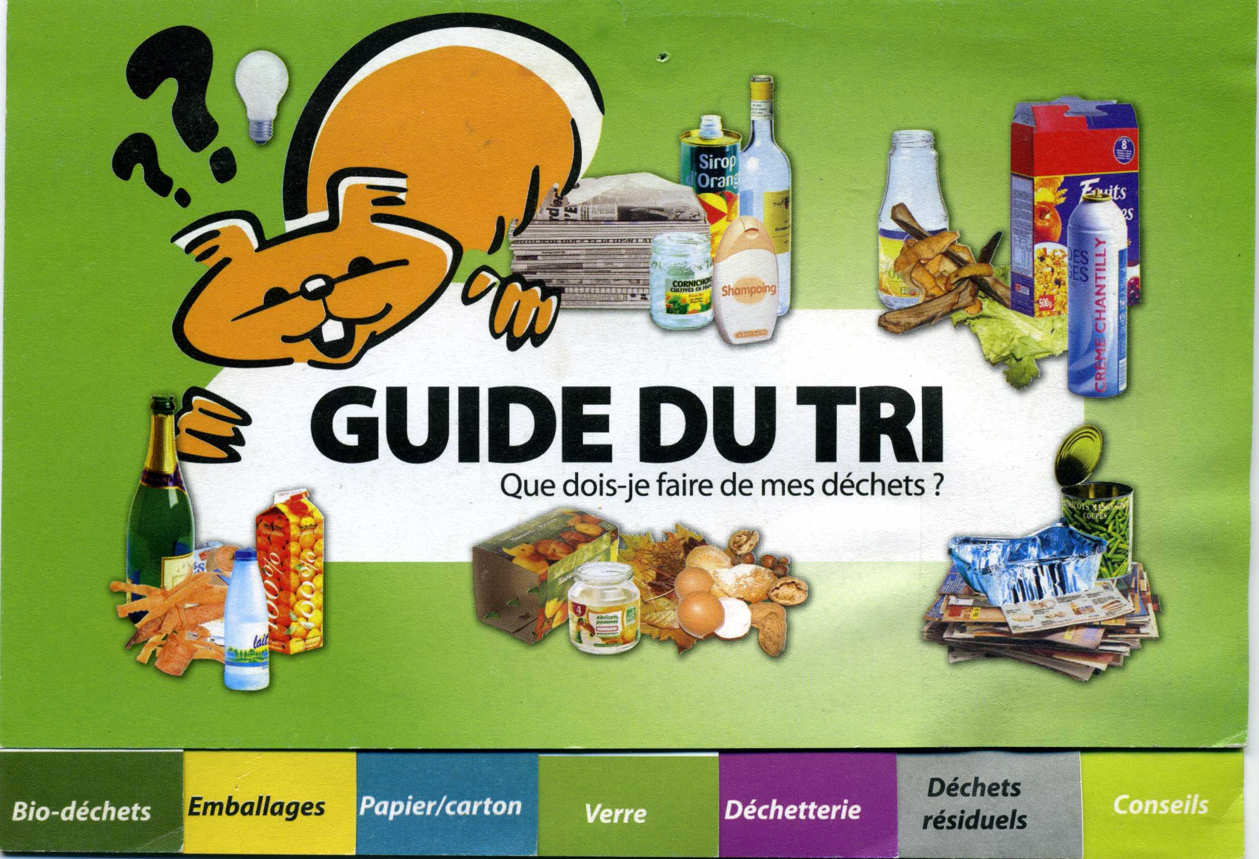 Guide du tri s�lectif